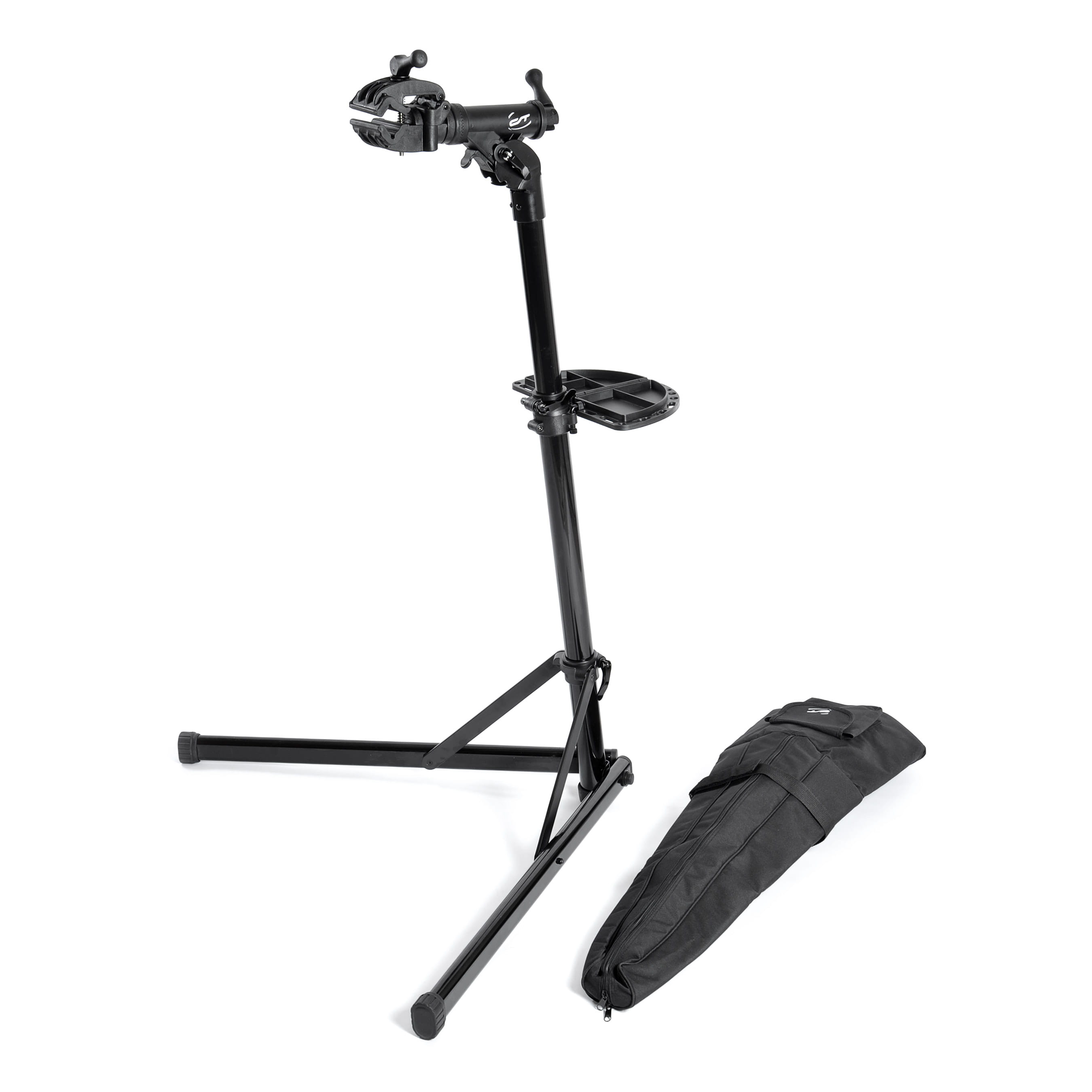 contec-rock-steady-fahrrad-montagestaender-set Contec Rock Steady Montageständer inkl. Werkzeugablage und Tasche