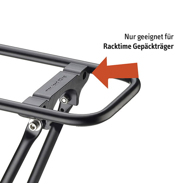 KlickFix Structura GT Fahrradkorb Schilf Grau für Racktime