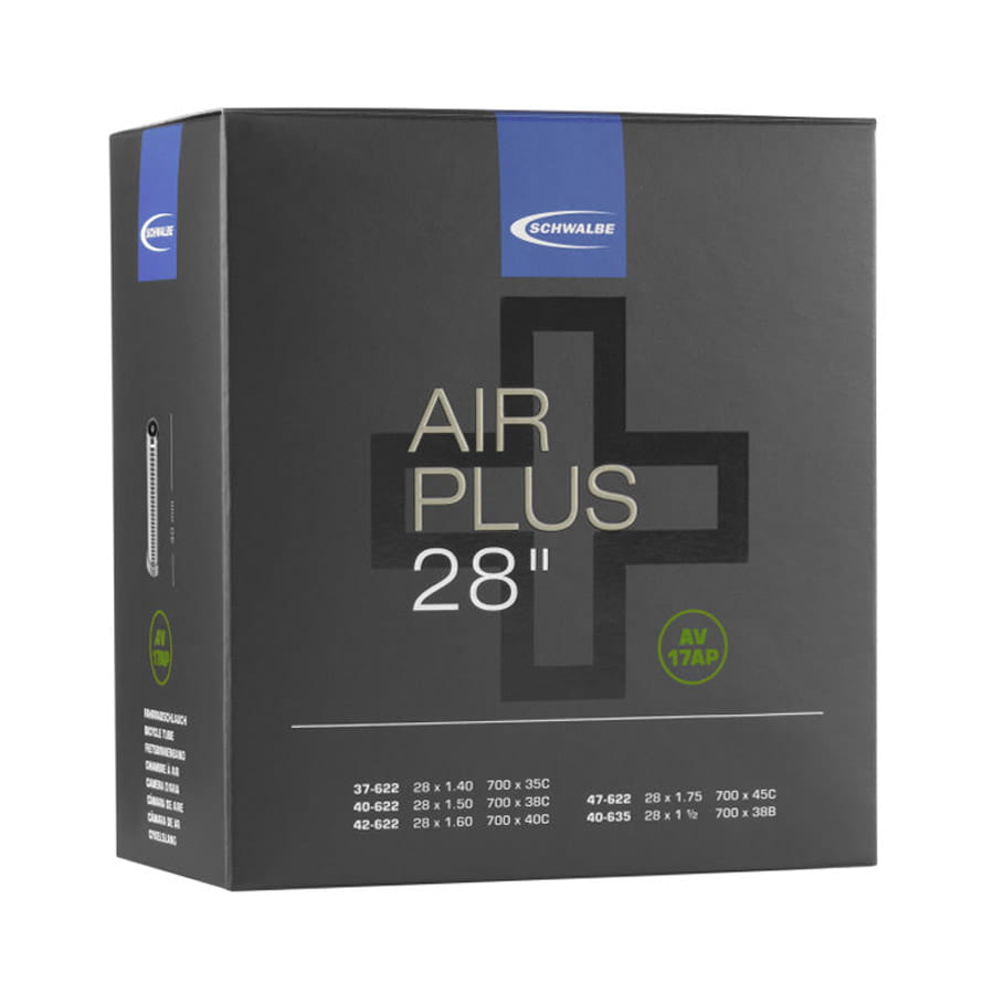 schwalbe-air-plus-28-zoll-av17ap Schwalbe Air Plus Schlauch 28" 17AP