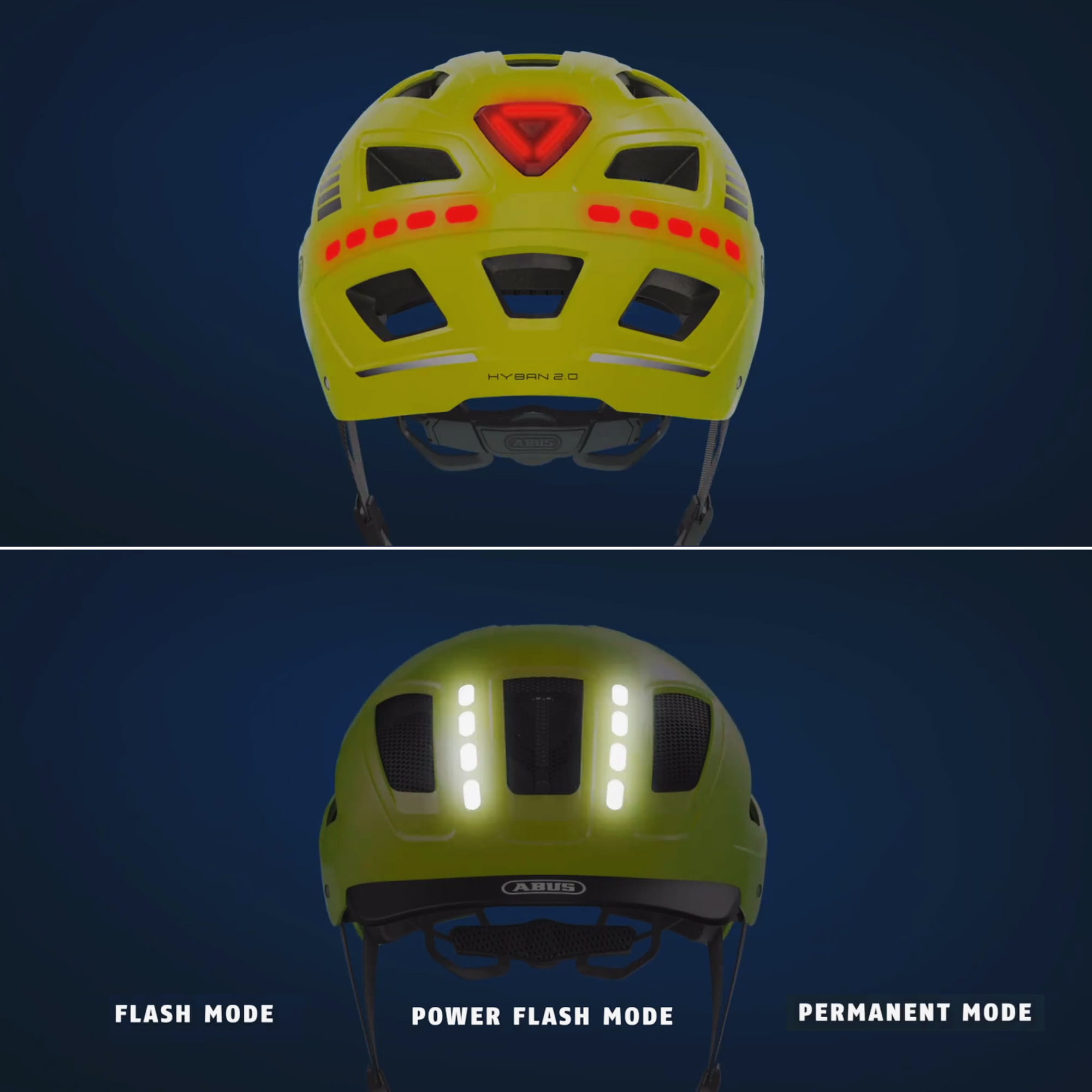 ABUS Hyban 2.0 LED Bike Helmet