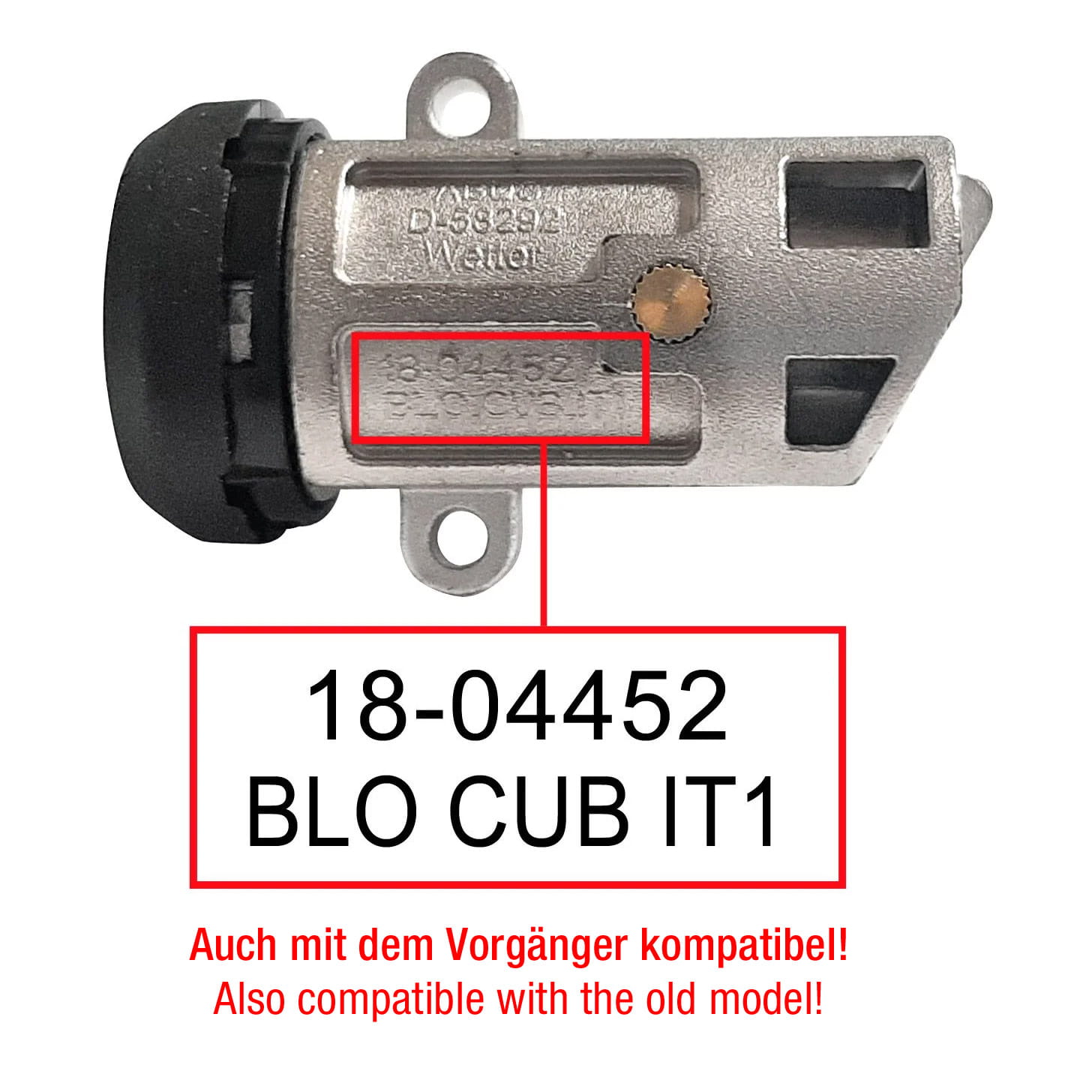 ABUS Brose BLO IT1 PLUS Cordless E-Bike Lock – BMZ Intube 1 Frame Battery – Brand New
