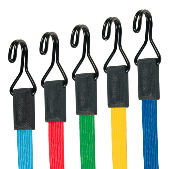 master-lock-spanngummi-smooth Master Lock Spanngummi Smooth Flach mit Haken 60 bis 120 cm