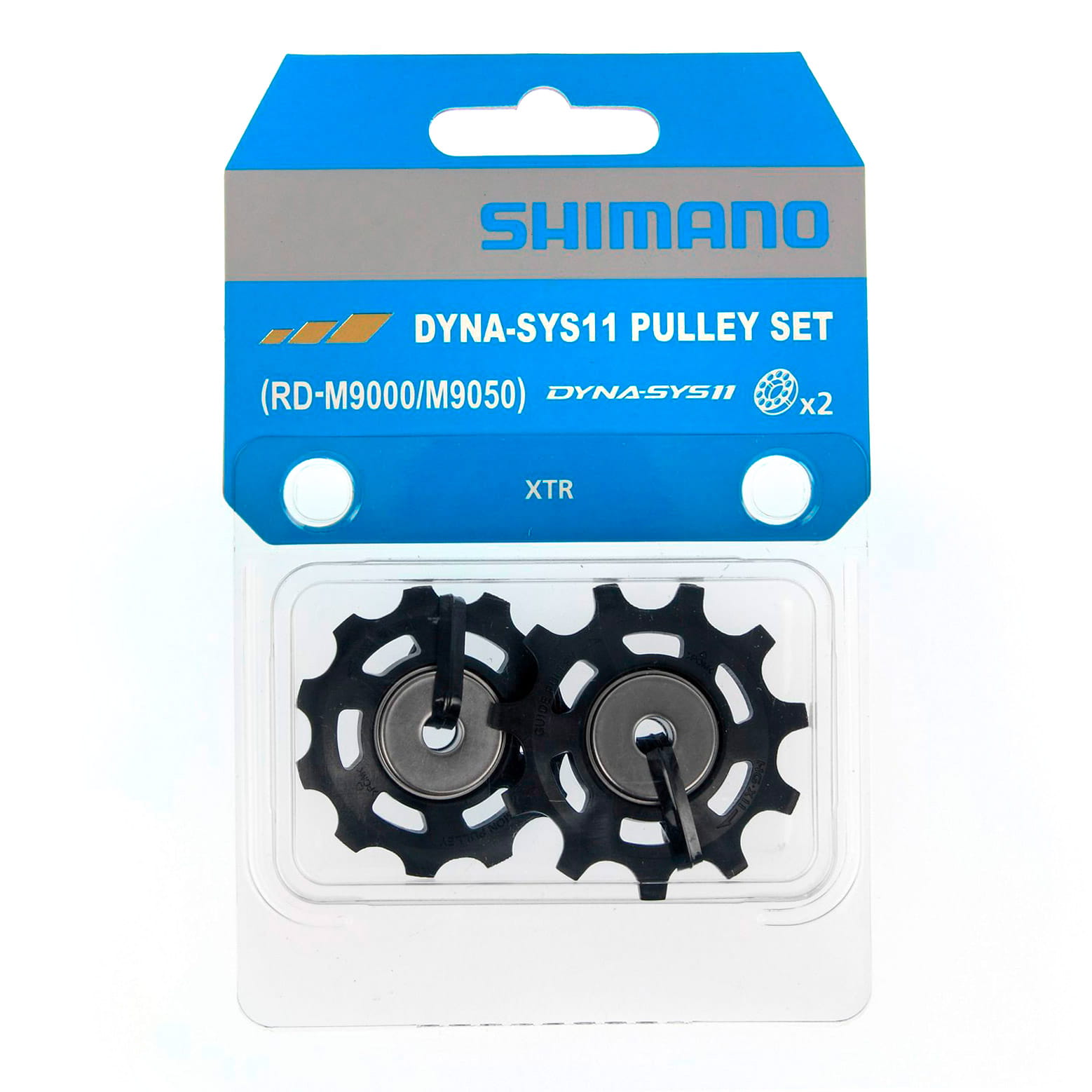 shimano-schaltraedchen-xtr-11fach-y5pv98160 Shimano Derailleur Pulleys for XTR 11-speed