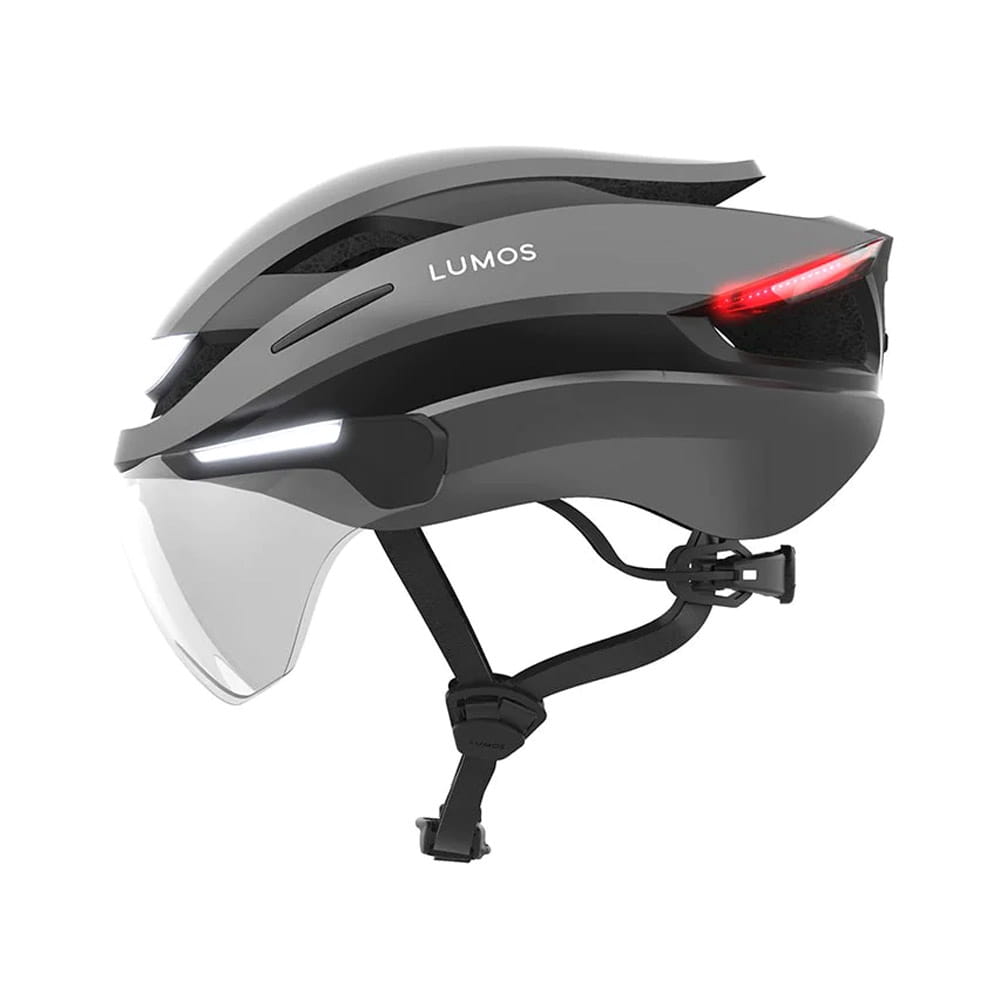 Lumos Ultra E-Bike Helmet with Turn Signals and Visor