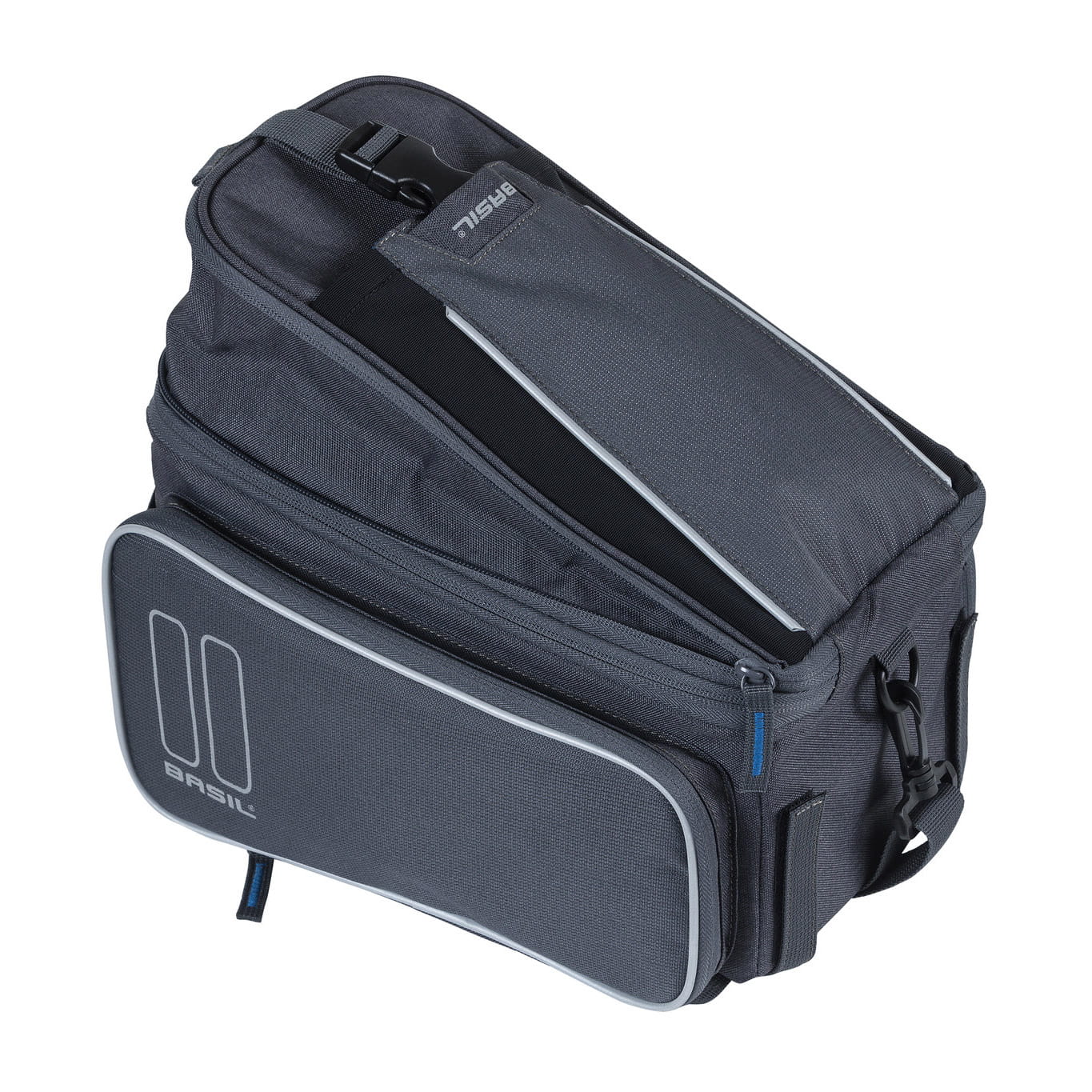 Basil Sport Design Trunkbag Gepäckträgertasche 7-15L MIK, Racktime