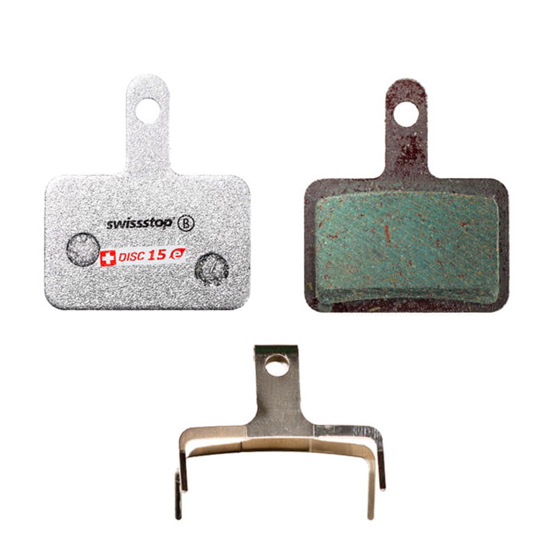 swissstop-disc15e-bremsbelaege SwissStop Disc 15 E Bike Bremsbeläge für Shimano Deore, Tektro Auriga, TRP Spyre