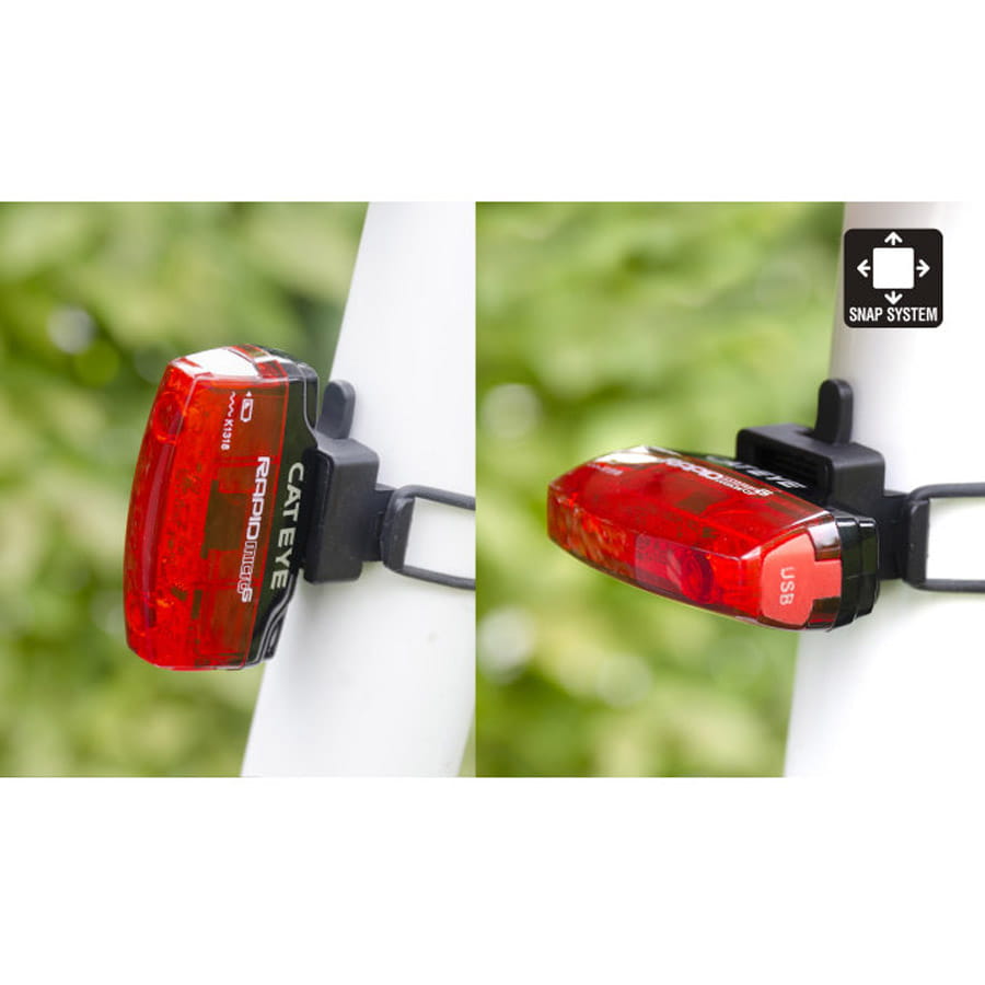 Cateye Rapid Micro G LED Fahrrad Rücklicht für Sattelstütze - TL-LD620G