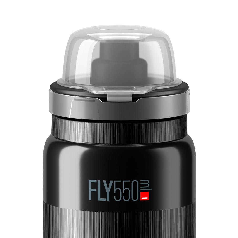 Elite Fly Tex Water Bottle 550ml Grey