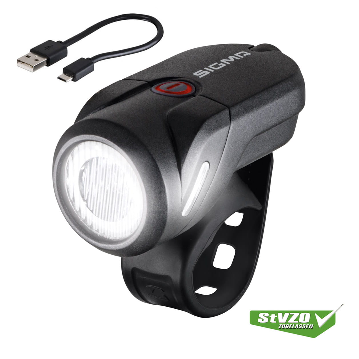 sigma-aura-35-usb-frontleuchte Sigma AURA 35 LED Fahrradlicht mit USB