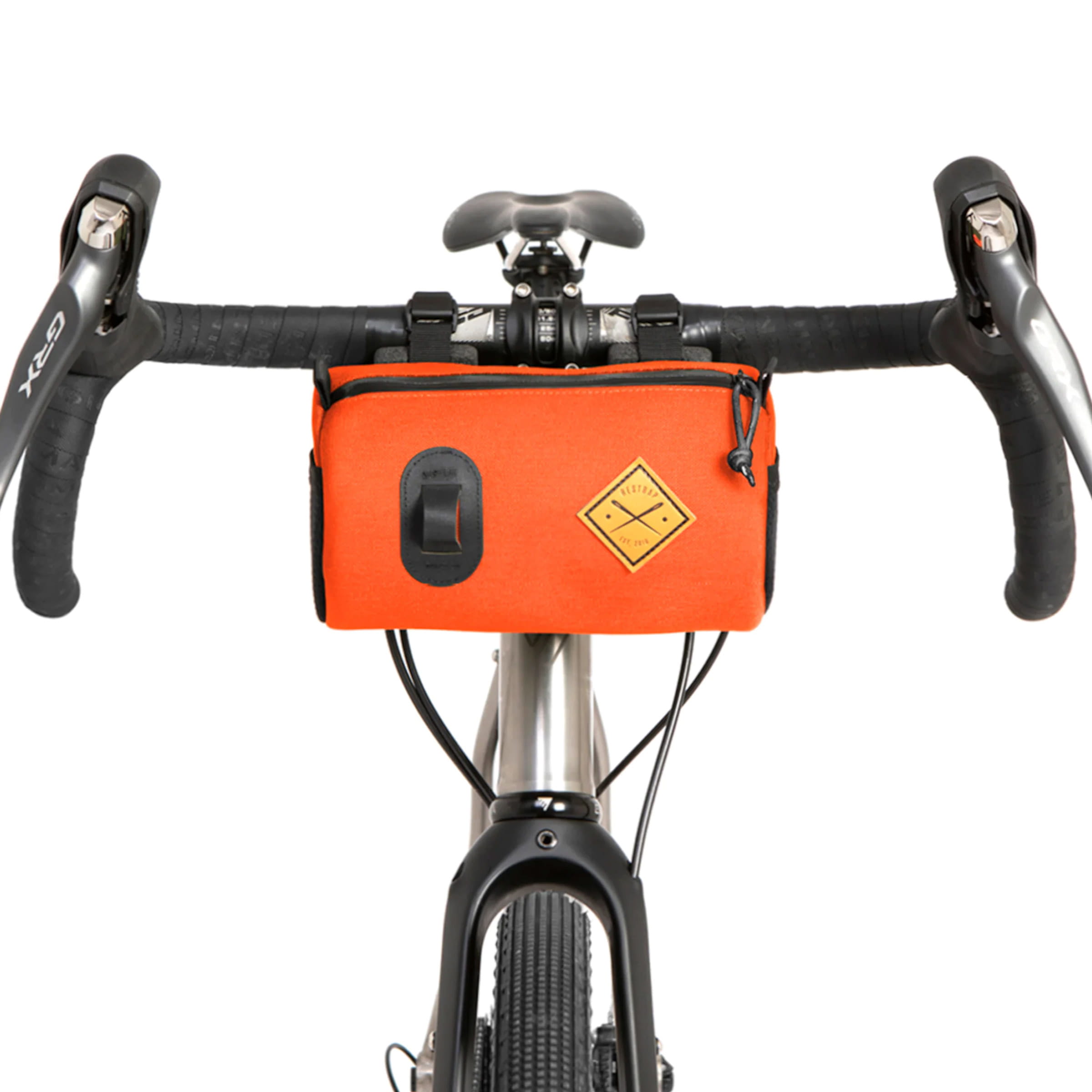 restrap-canister-bag-orange-001_b3df5be2126dff981db47109d33f90ce Restrap Canister Bag 1.5L Lenkertasche