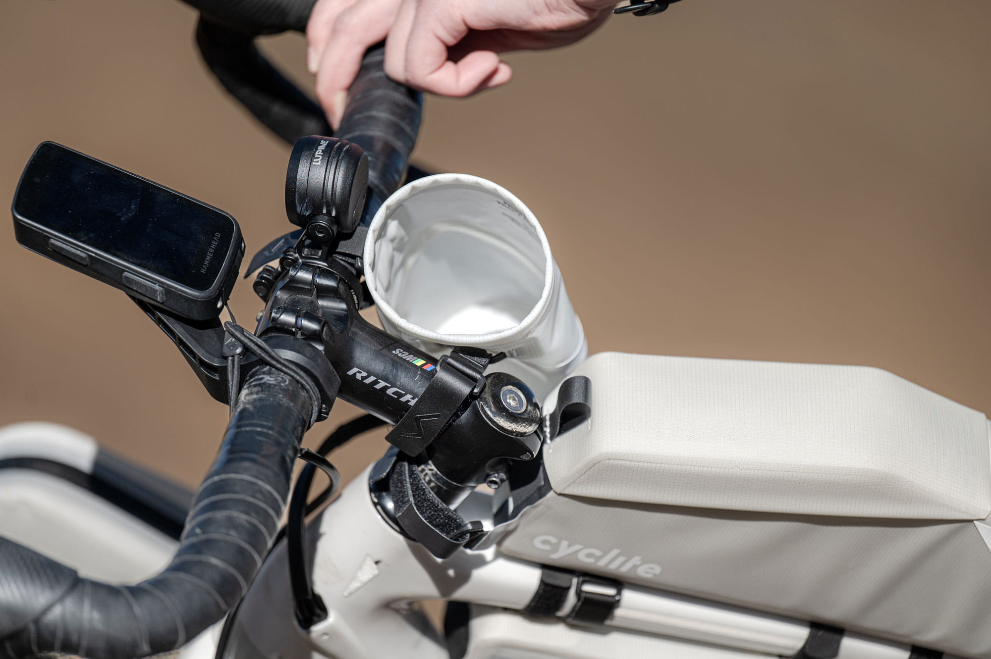 Cyclite Taschen am Fahrrad