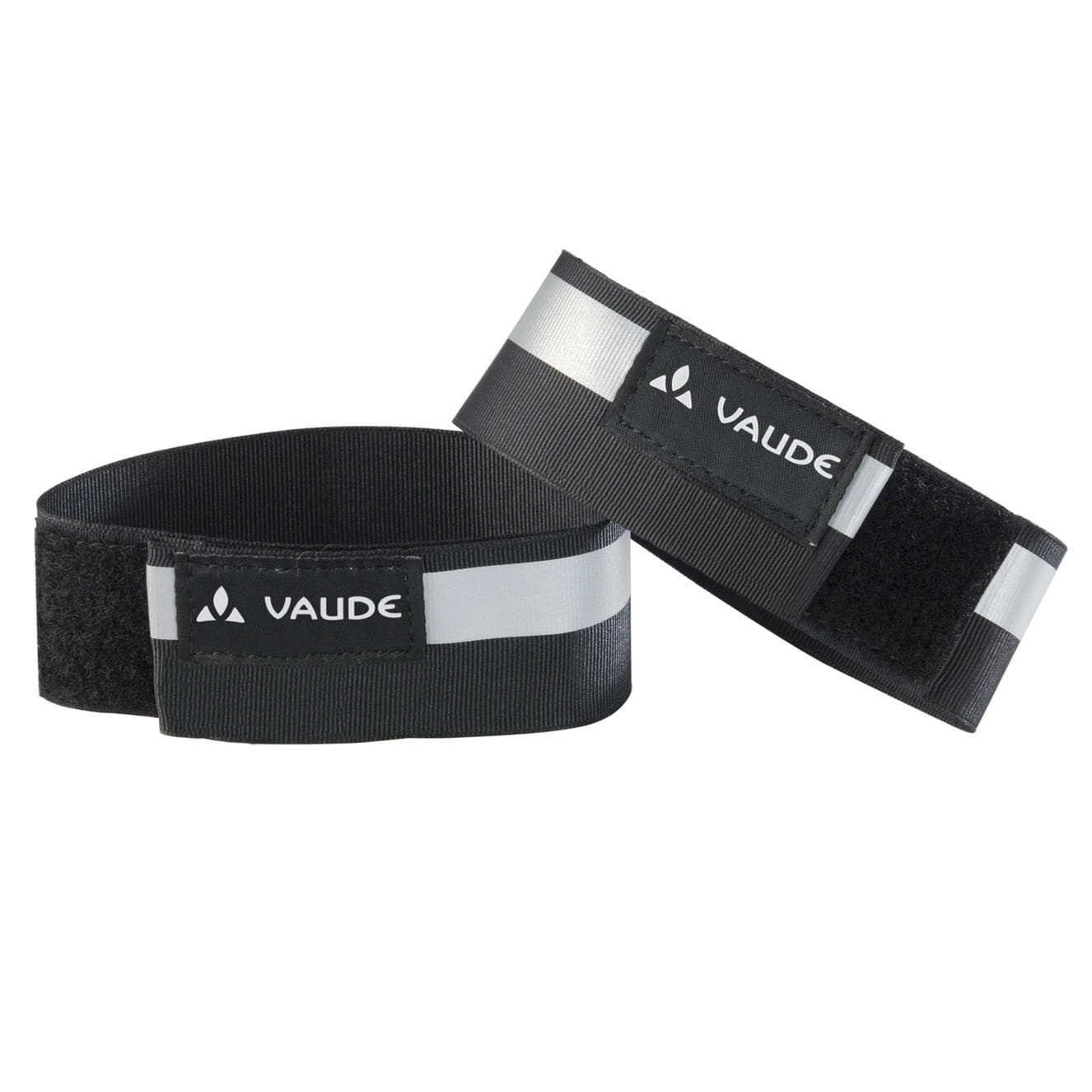 VAUDE Reflective cuffs Klett-Reflexband Hosenband Schwarz (Paar)