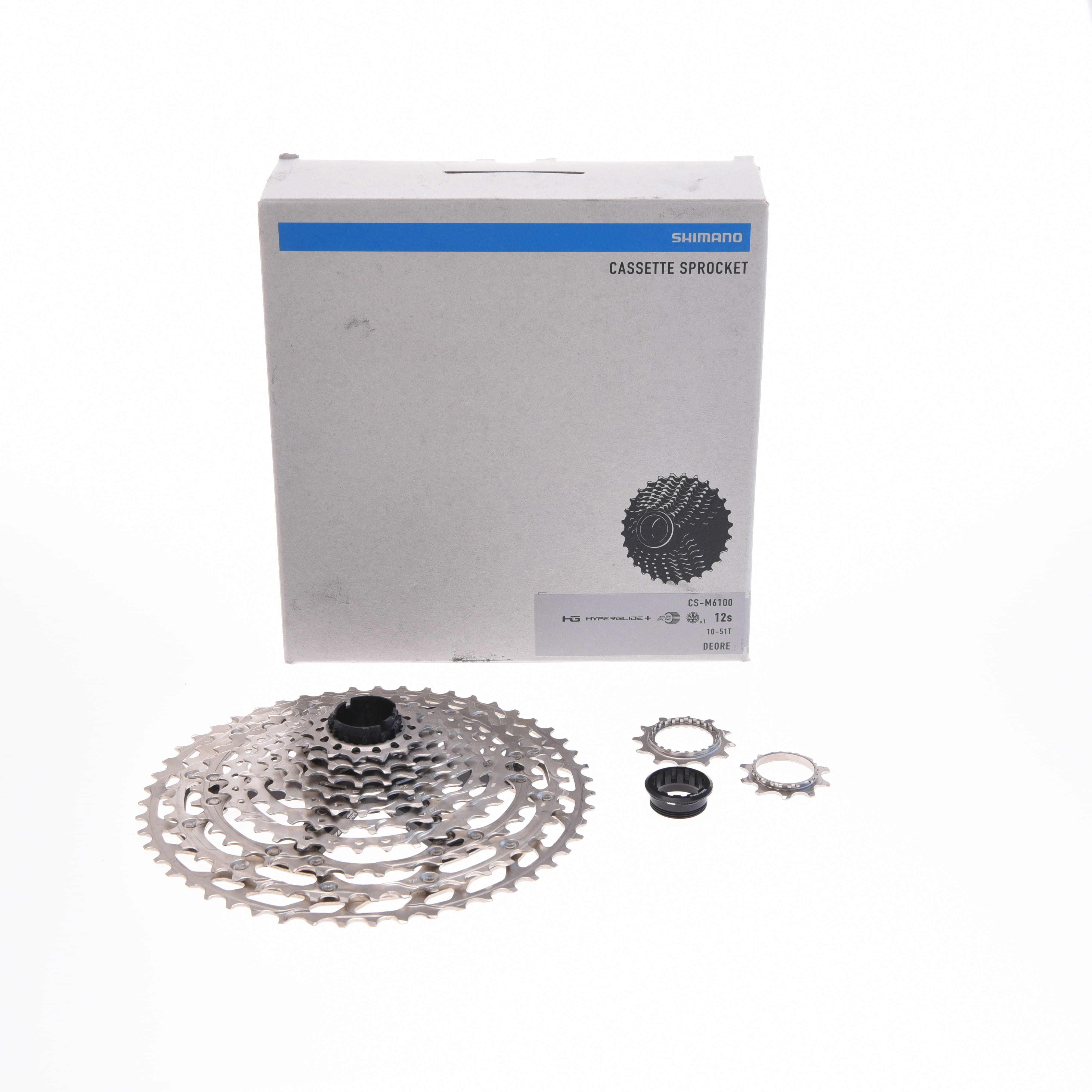 Shimano Kassette CS-M6100 12-fach (Deore) - 10-51 Zähne (B-Ware)