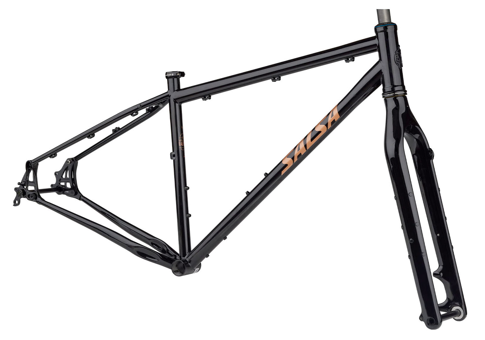 Salsa Fargo Steel Frameset 27.5+/29" Black Salsa Fargo Steel Frameset 27.5+/29" Black