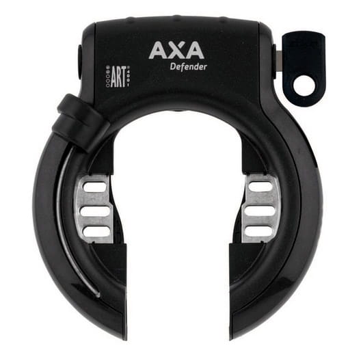 AXA Defender Frame Lock inkl. Plug-in Chain RLC 100 & Saddlebag