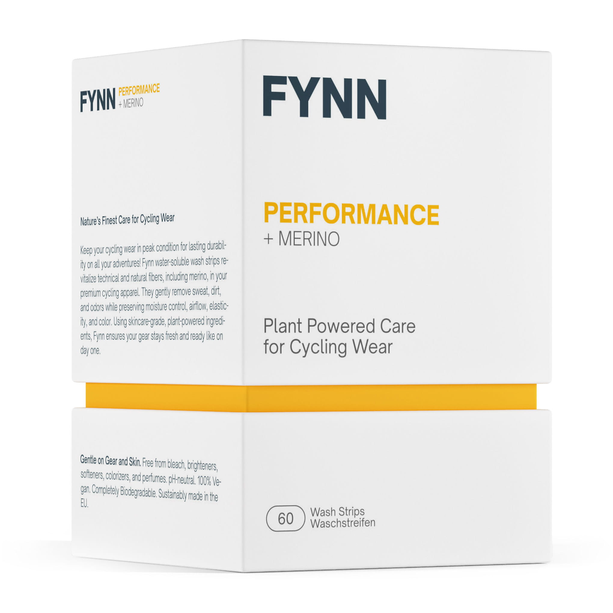 Fynn Performance Cube Sportwaschmittel 60 Streifen Fynn Performance Cube Sportwaschmittel 60 Streifen