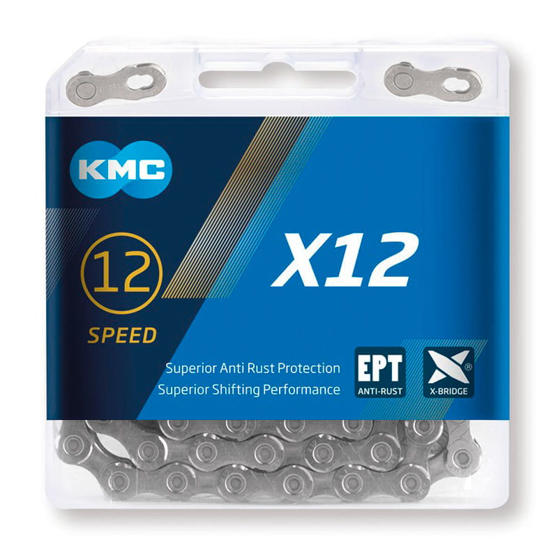 kmc-x12-kette-12-fach-ept-bx12ept126 KMC X12 Kette 126 Glieder 12-fach