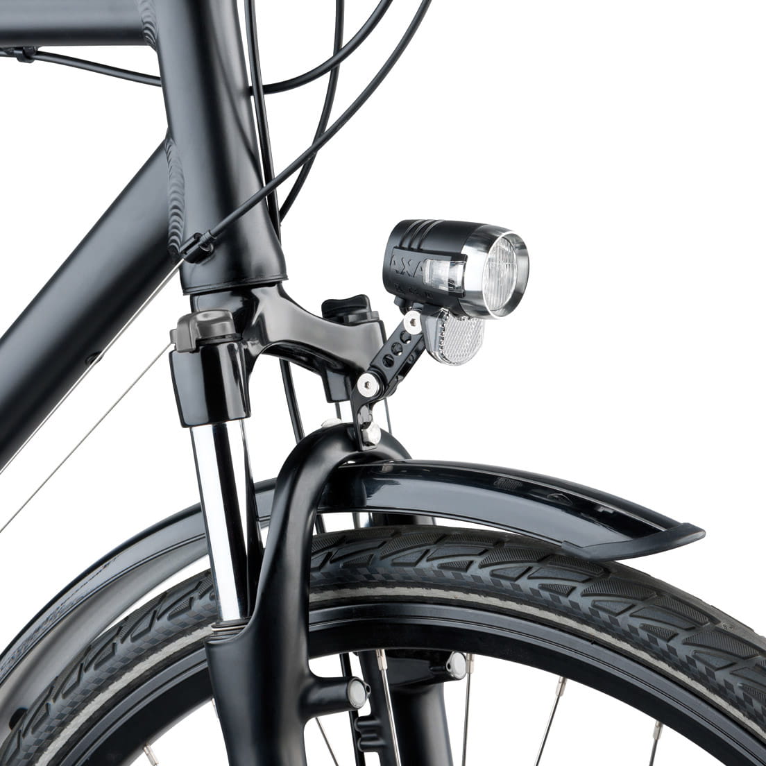 AXA Blueline 50 E-Bike LED Fahrradlicht 6-12V Gleichstrom mit StVZO-Zulassung