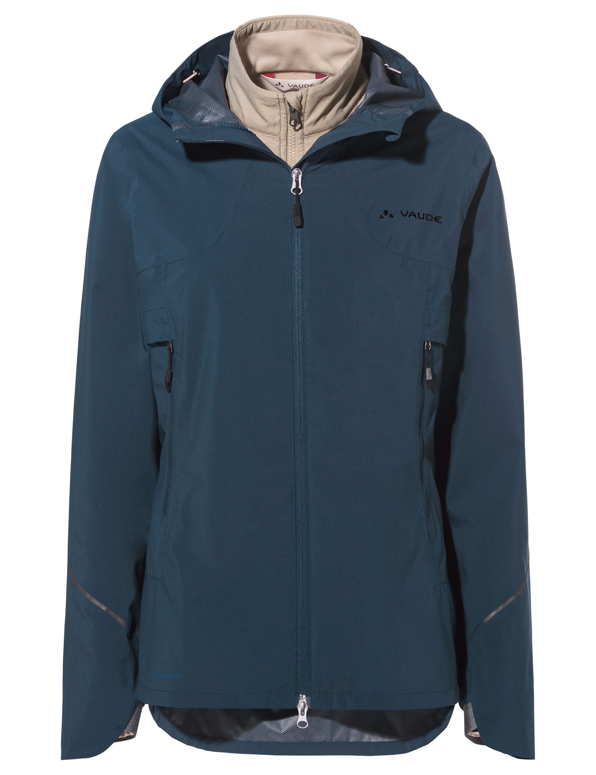 VAUDE Womens Yaras 3in1 Jacket Fahrradjacke