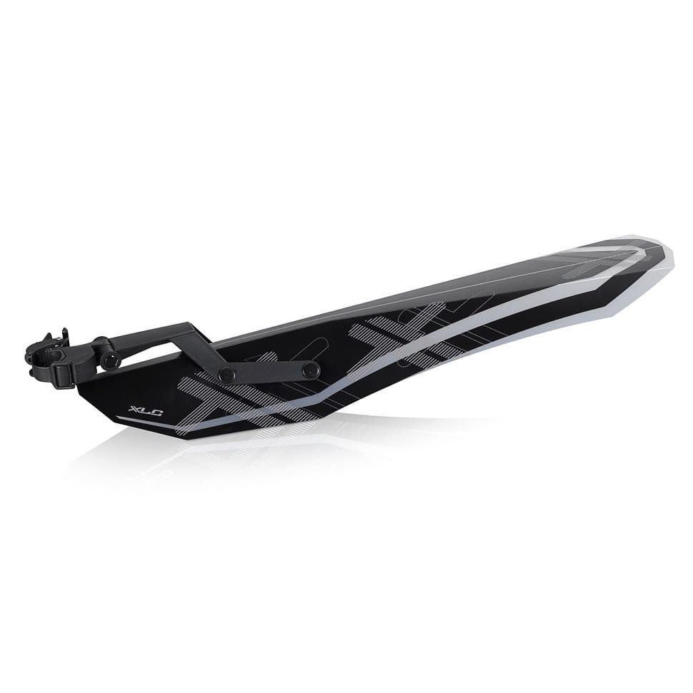 xlc-mudguard-hr-mg-c06-fatbike-schwarz XLC MG-C06 MTB Mudguard Fatbike Schutzblech rear Black semitransparent