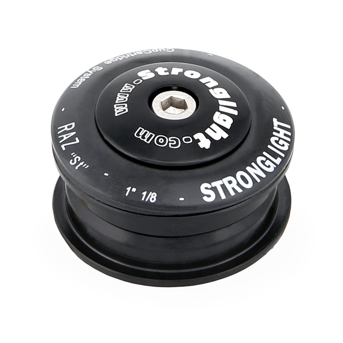 stronglight-steuersatz-1-1-8-zoll-semi-integrated-schwarz-252776 Stronglight Steuersatz 1 1/8" RAZ Steel semi integriert ZS44 Black