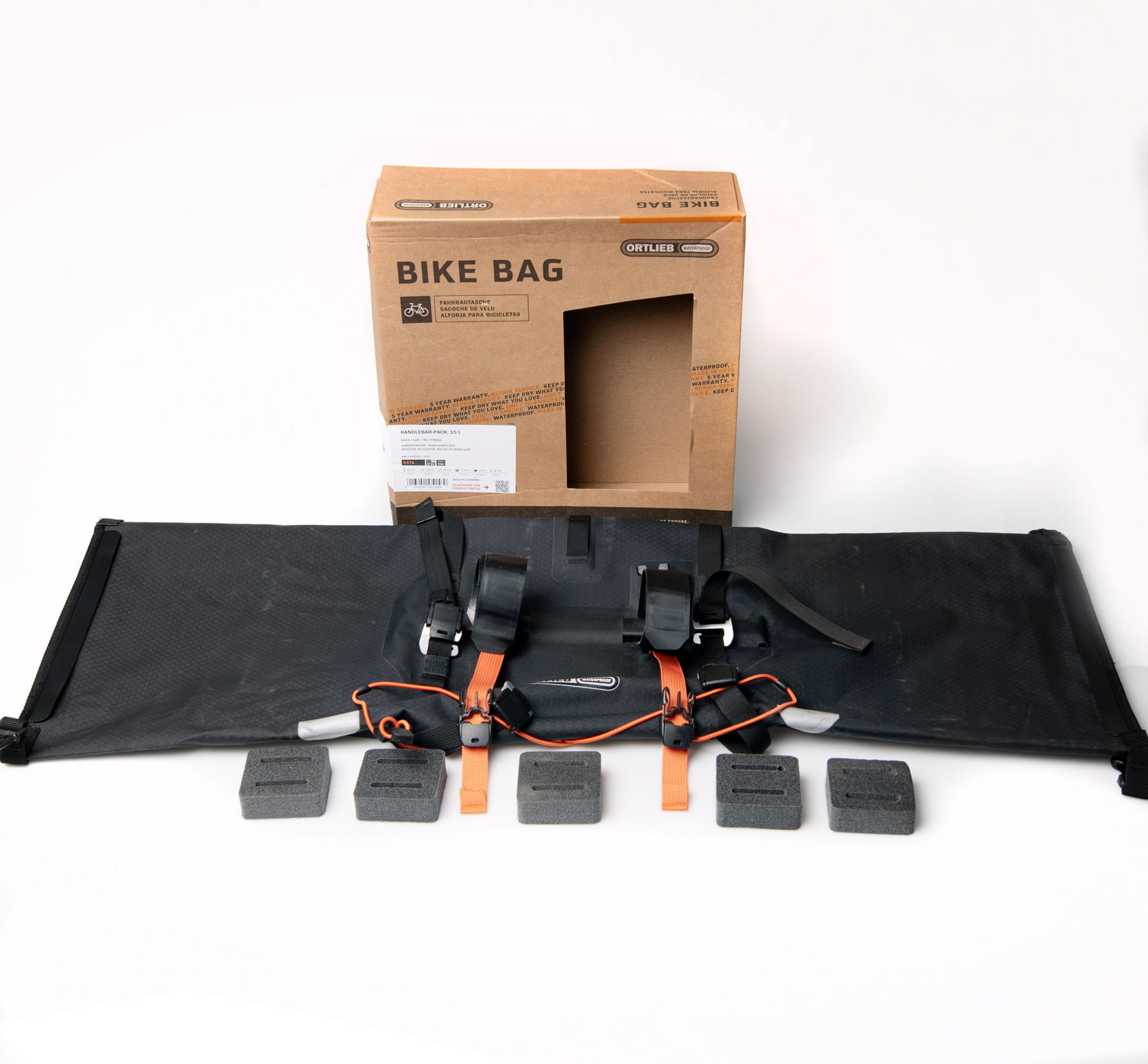 Ortlieb Handlebar-Pack 15L Black Matt Lenkerrolle (B-Ware) Ortlieb Handlebar-Pack 15L Black Matt Lenkerrolle (B-Ware)
