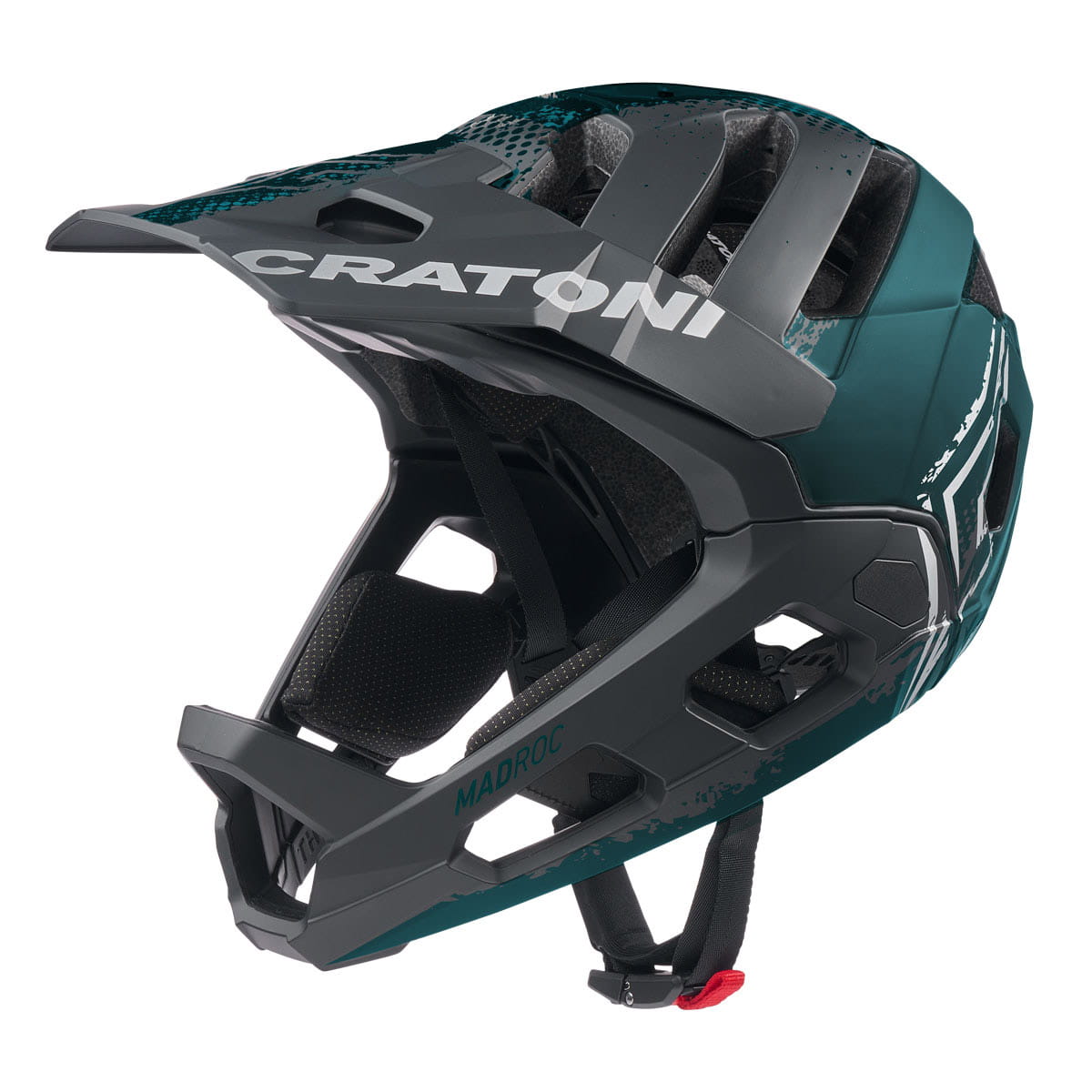 Cratoni Madroc Fullface-Helm mit abnehmbaren Kinnbügel
