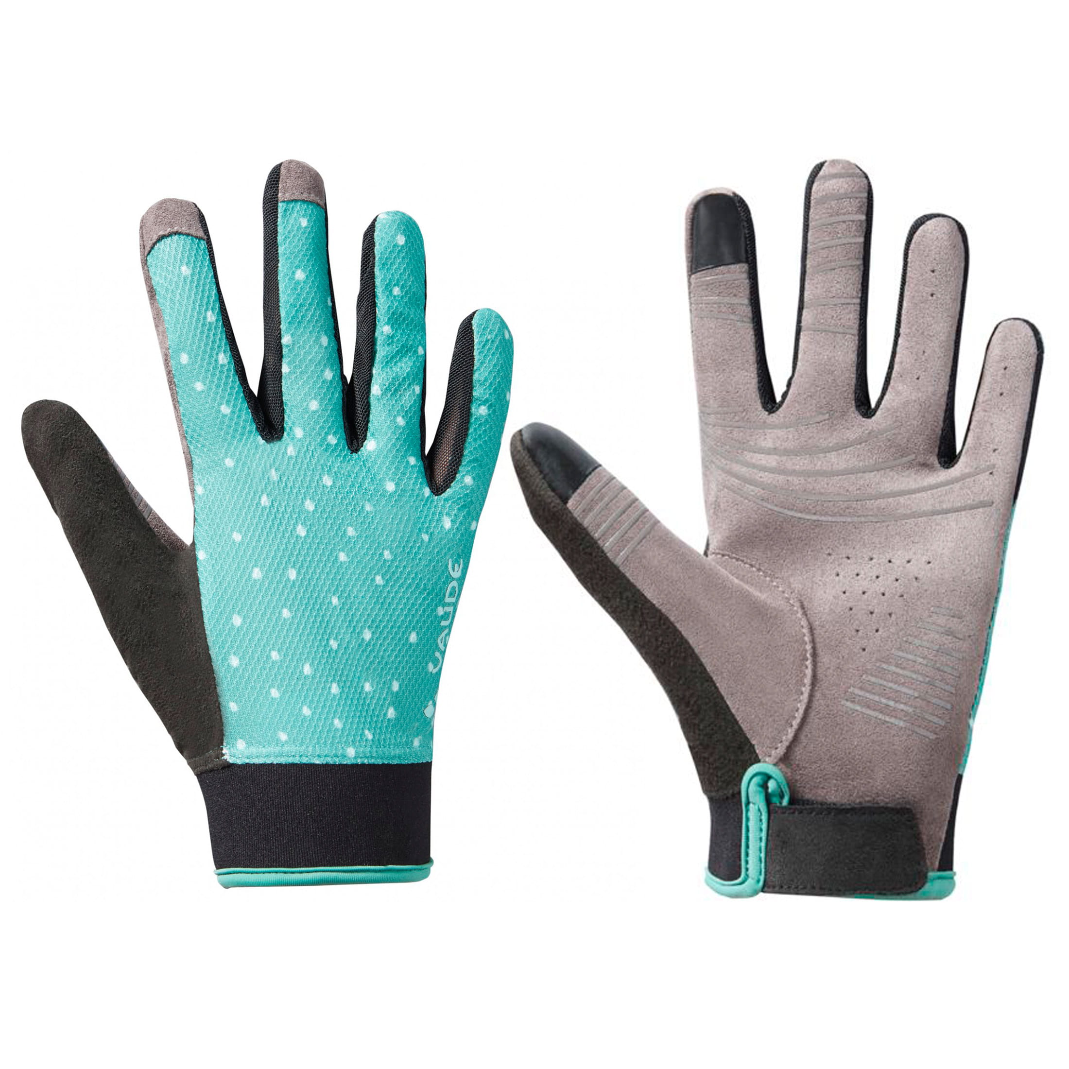 vaude-womens-dyce-gloves-ii-nickle-green-000_7156cd0a204c5f4b4f23402e7f8024c1 VAUDE Womens Dyce Gloves II Langfinger-Radhandschuh