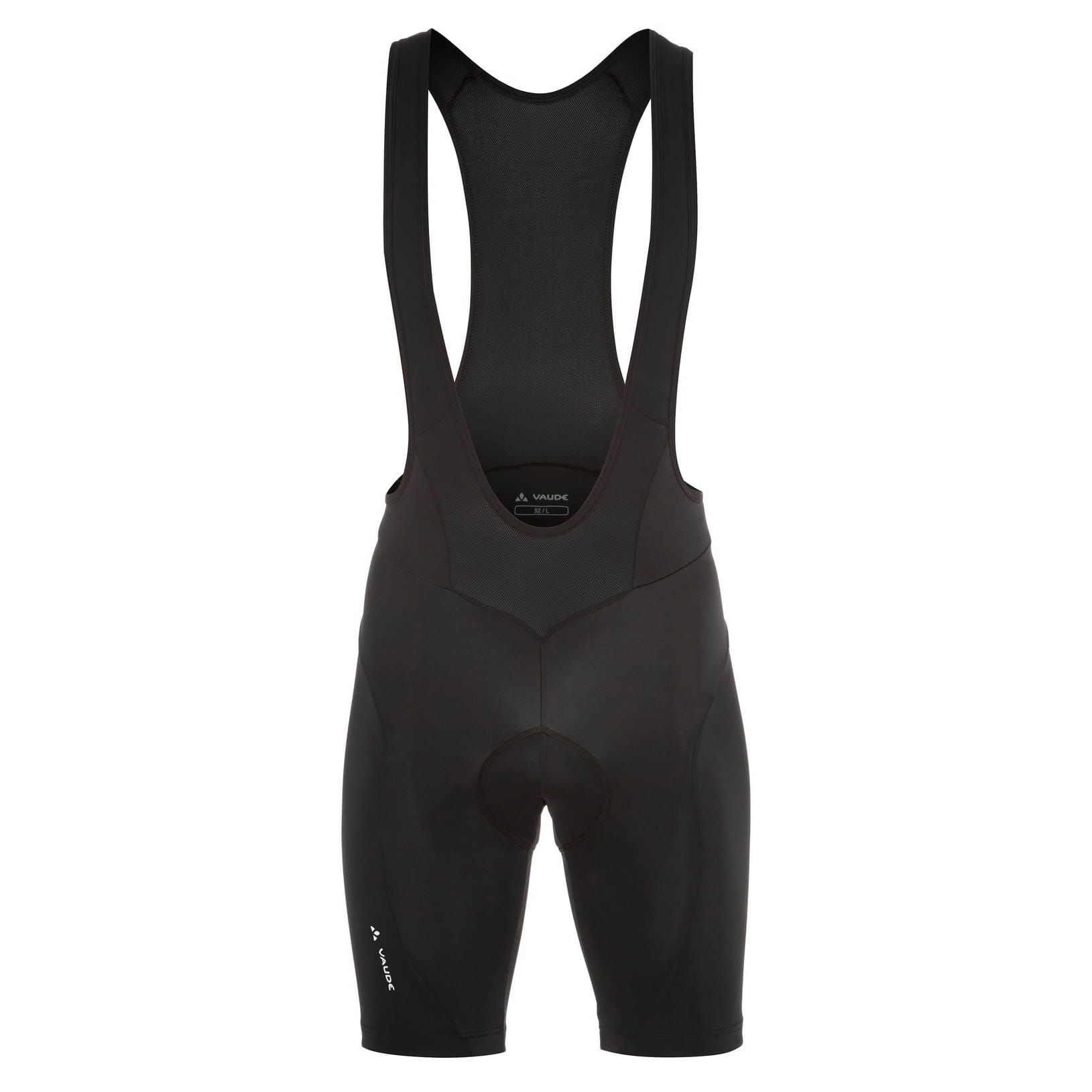 vaude-mens-active-bib-pants-001 VAUDE Mens Active Bib Pants Bib Shorts with Sitzpolster Black