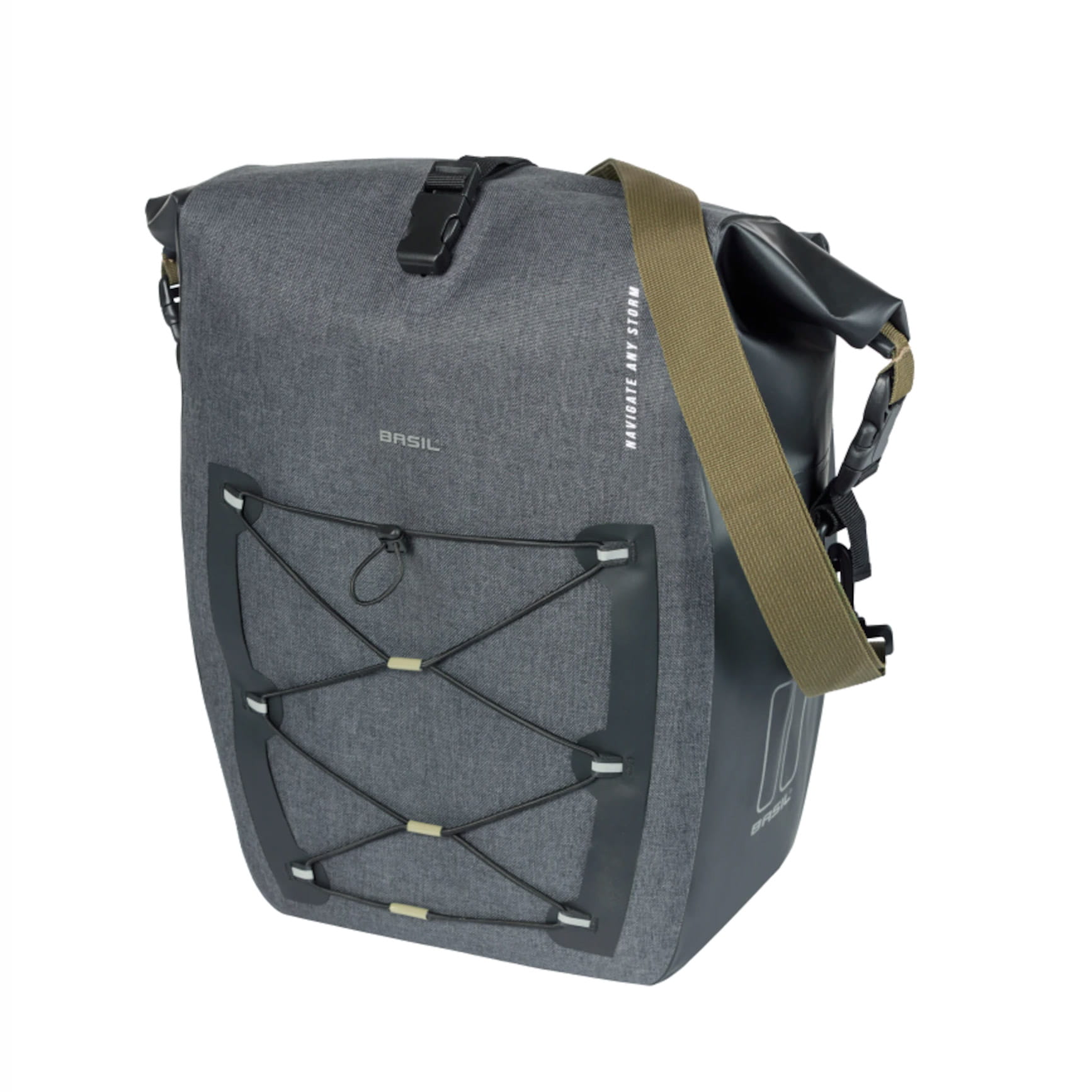 Basil Navigator Storm Single Pannier Bag L Basil Navigator Storm Single Pannier Bag L