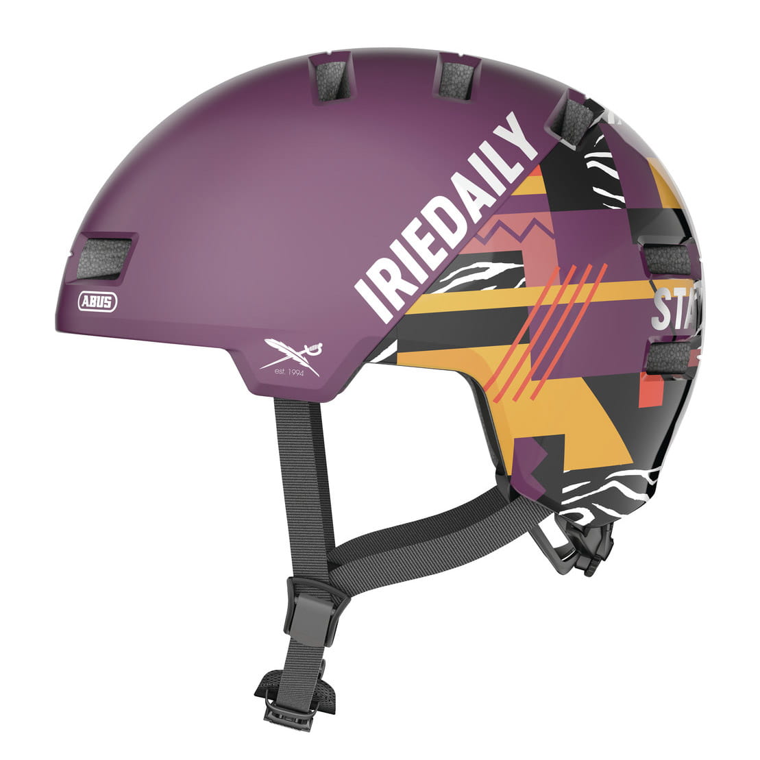 ABUS Skurb ACE Iriedaily Bike Helmet / BMX Helmet