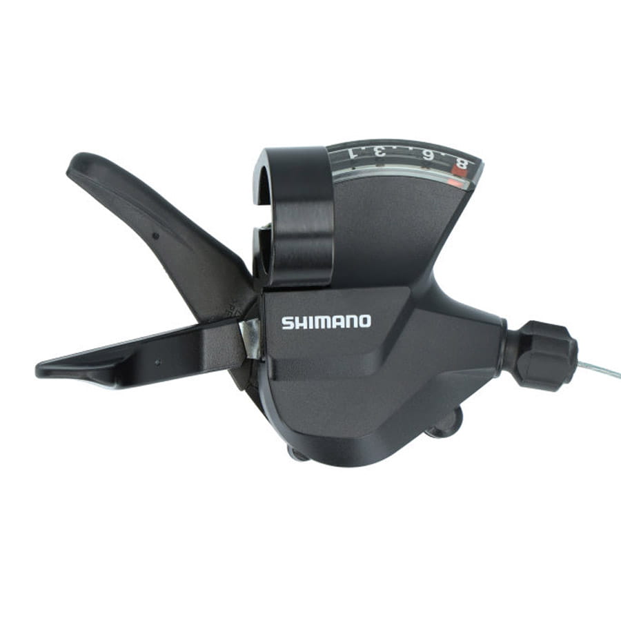 shimano-sl-m-315-schalthebel-8-fach Shimano SL-M315 Schalthebel 2-/3-/7-/8-fach mit Klemmschelle