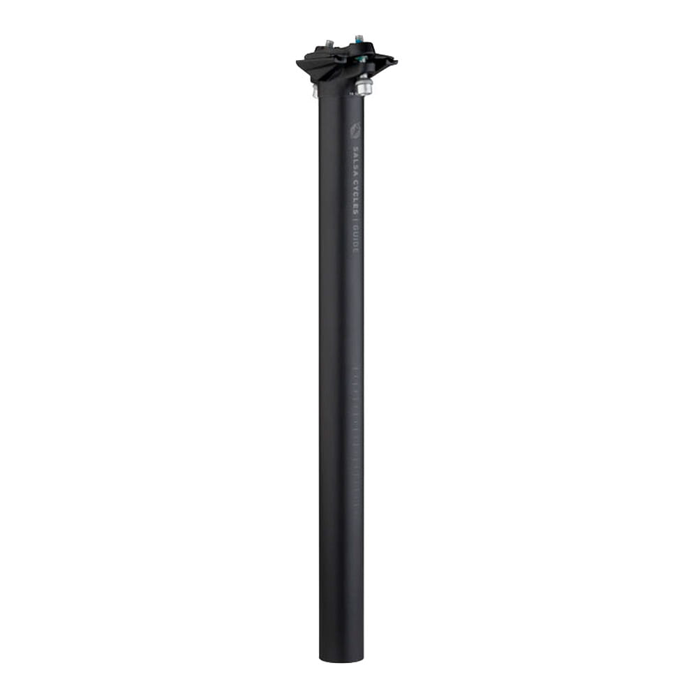 salsa-guide-seatpost-0-mm-setback-001 Salsa Guide Seatpost Sattelstütze Aluminium 400mm black