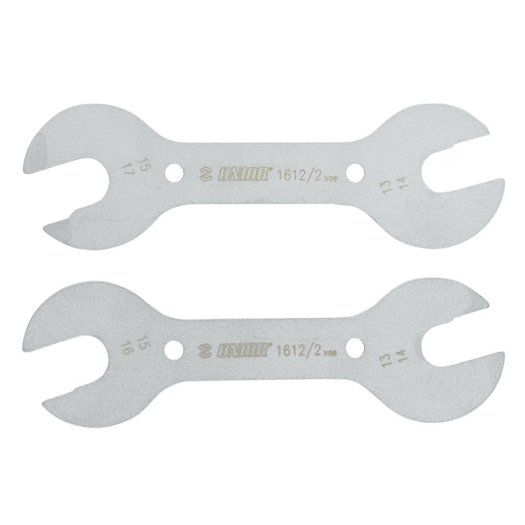 Unior 1612PB Doppel-Konusschlüssel-Set mit 13 / 14 / 15 / 16 / 17 mm