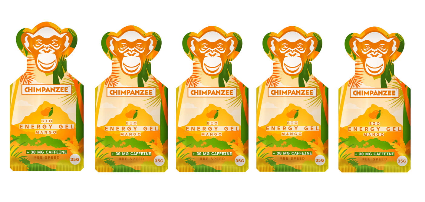 Chimpanzee Energy Gel BIO 5 Stück