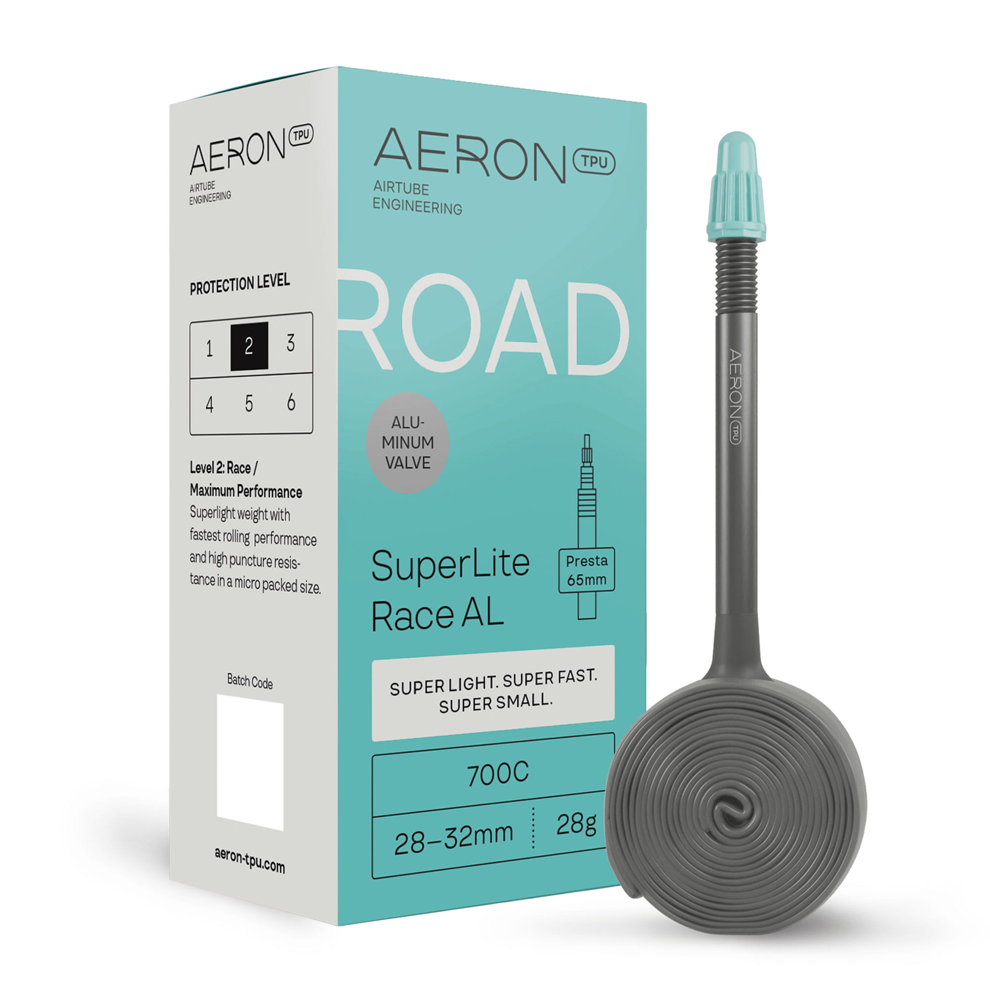 AERON/TPU Road SuperLite Race AL TPU-Schlauch 28" / 28-32 mm
