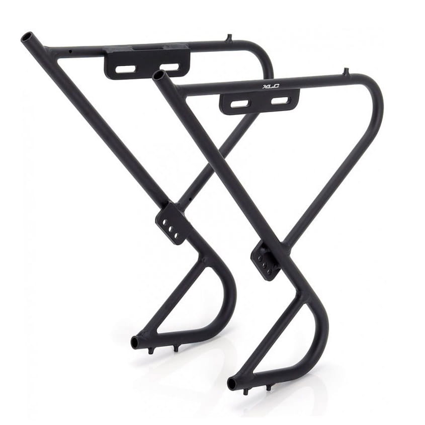 xlc-lr-f02-lowrider-gepaecktraeger-vorne-alu-schwarz-00 XLC LR-F02 Lowrider Rack for Gabel Alu Black