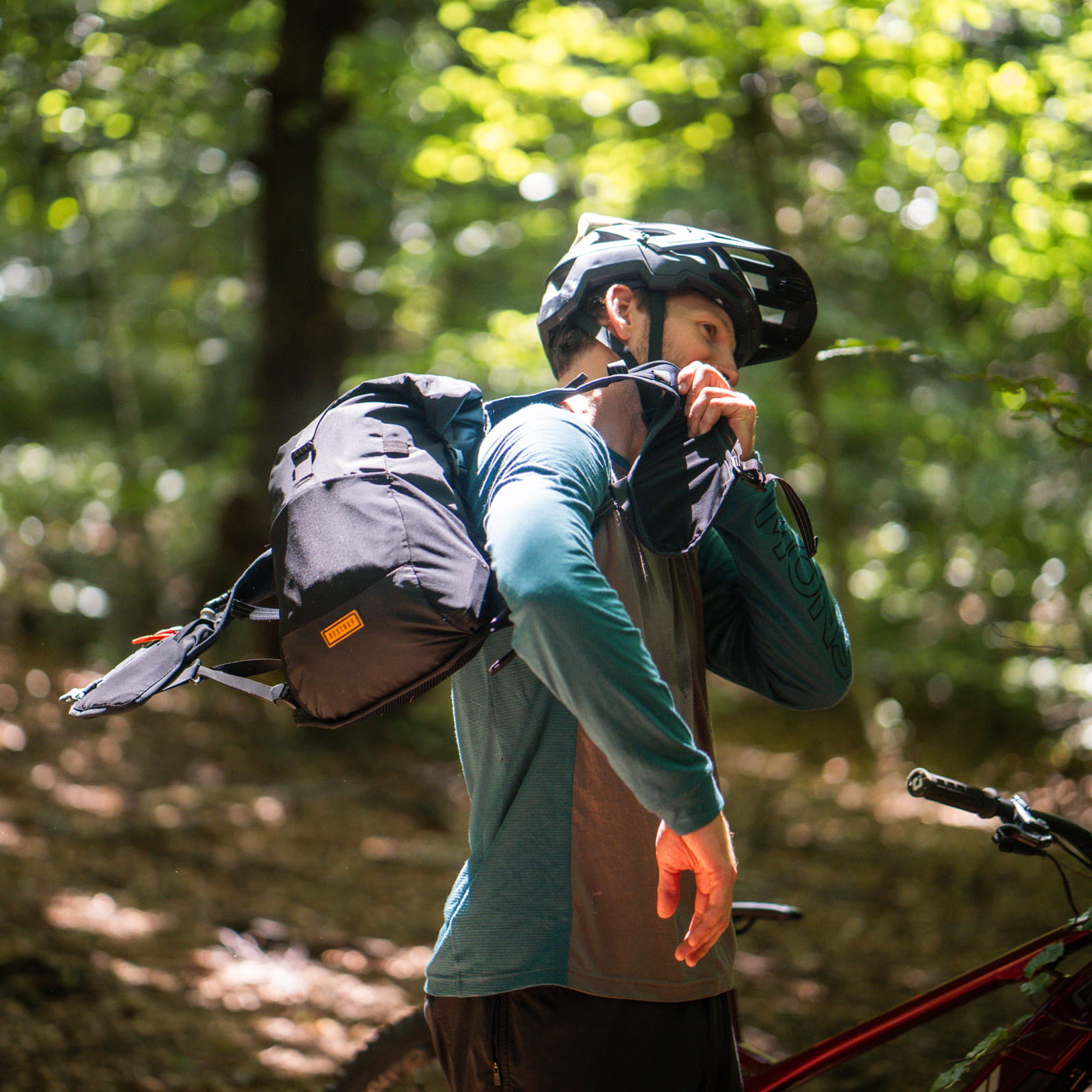 Restrap Rolltop Hydration Vest Lifestyle
