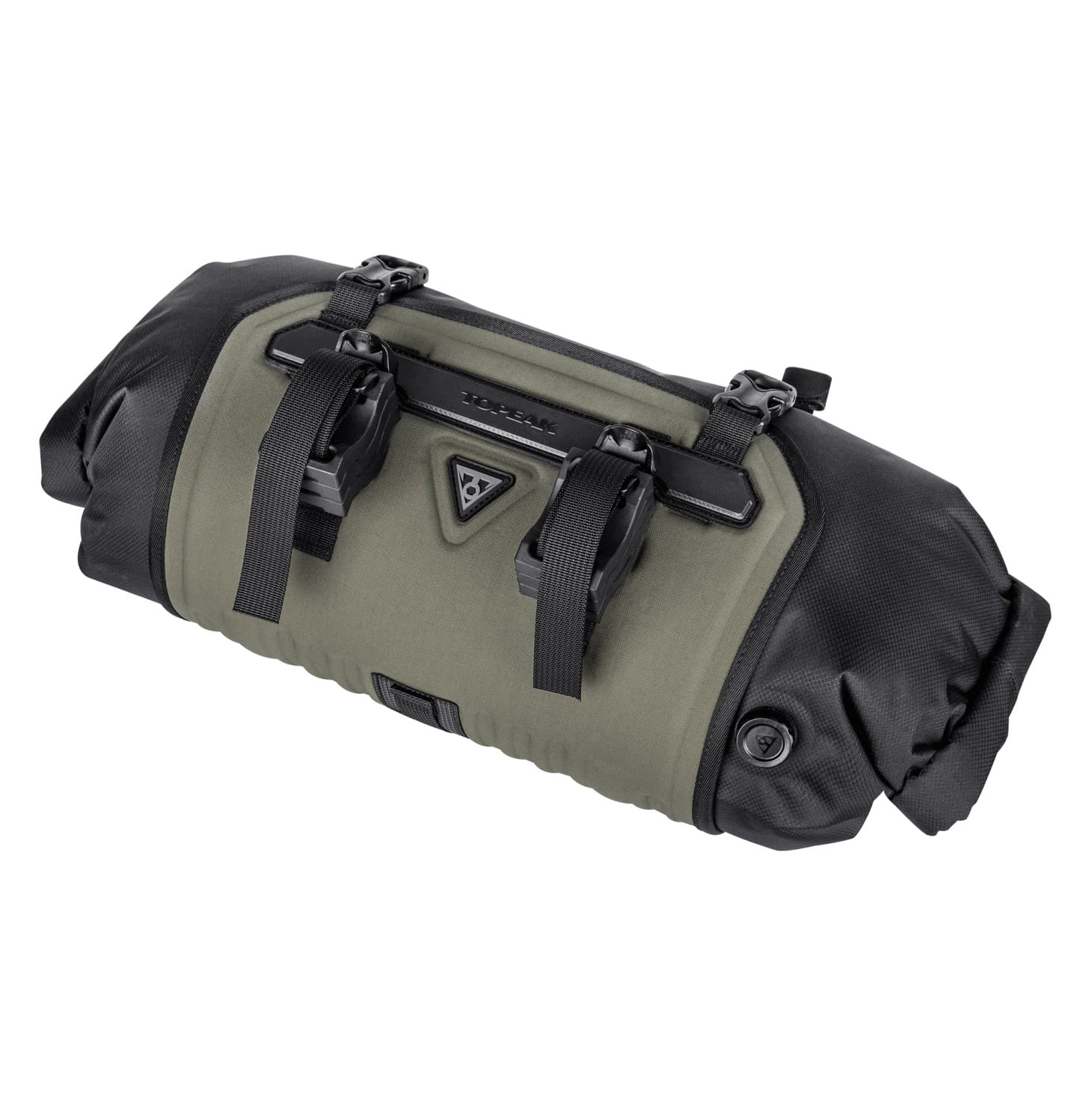 topeak-frontloader-lenkerrolle-green_c0890c0235bc21696e6da67c0accb588 Topeak FrontLoader Handlebar Bag Handlebar Roll Black / Green 8L