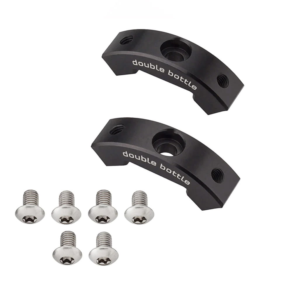 Wolf Tooth B-RAD Double Bottle Adapter black Wolf Tooth B-RAD Double Bottle Adapter black