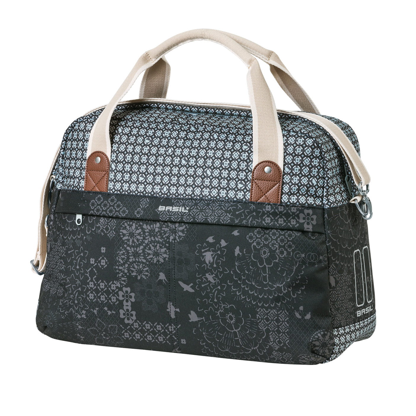 basil-boheme-carry-all-bag-charcoal-01_b1bb28ecaddcc23dfadb051ee930897a Basil Boheme Carry All Bag Gepäckträgertasche 18L