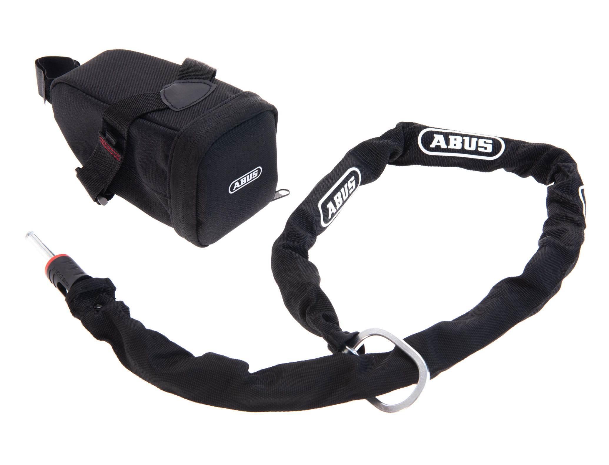 ABUS ACH Classic 5.5KS/100 Einsteckkette  + ST 5950 Satteltasche