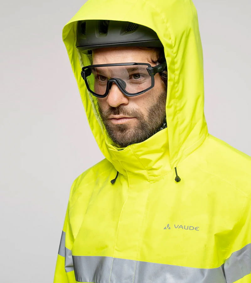 VAUDE Mens Luminum Rain Jacket