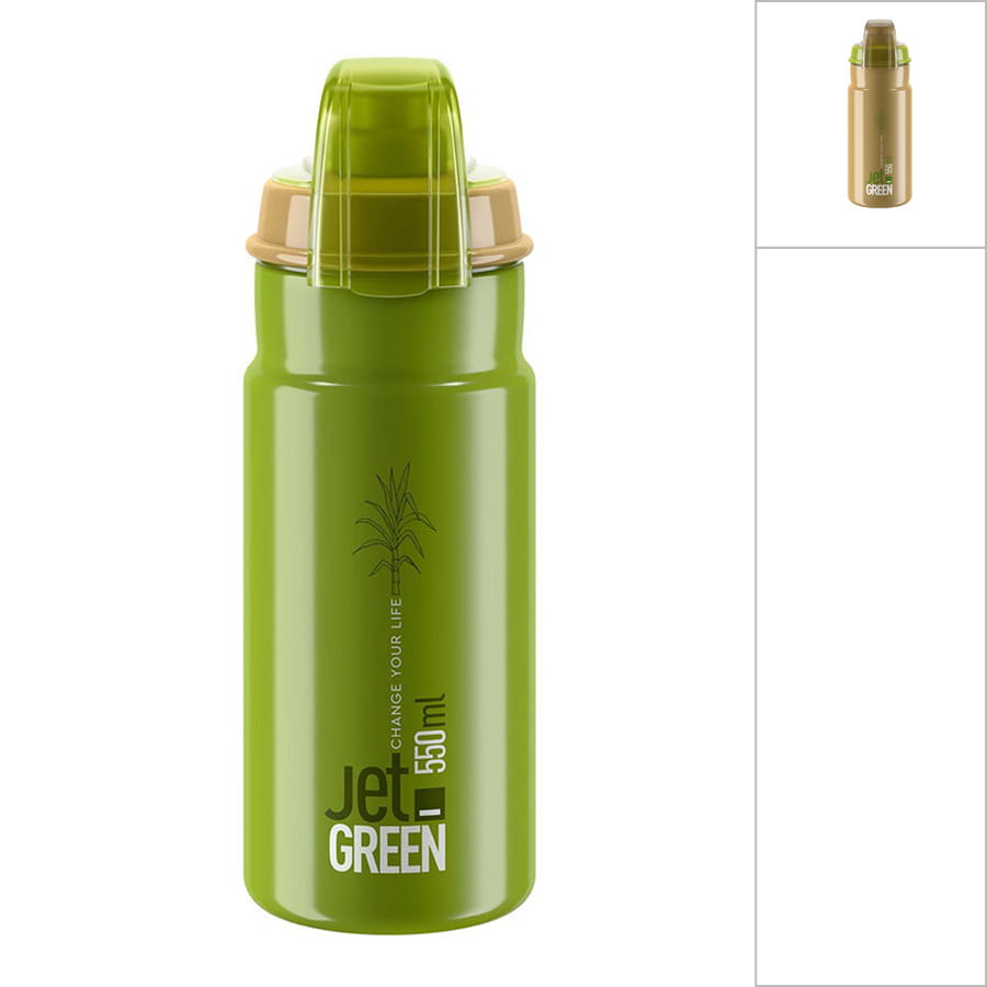 Elite Jet Green Plus Trinkflasche 550 ml