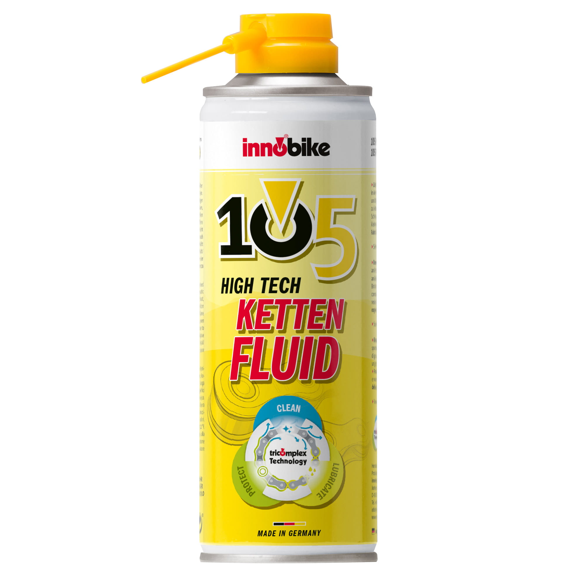 Innobike 105 High Tech Kettenspray Kettenfluid 100/300 ml Innobike 105 High Tech Kettenspray Kettenfluid 100/300 ml