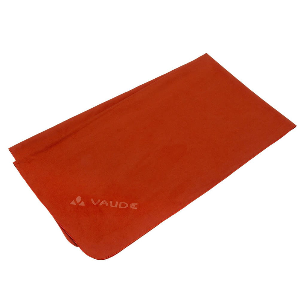 VAUDE Sports Towel III Reisehandtuch Mikrofaser im Zipperbeutel
