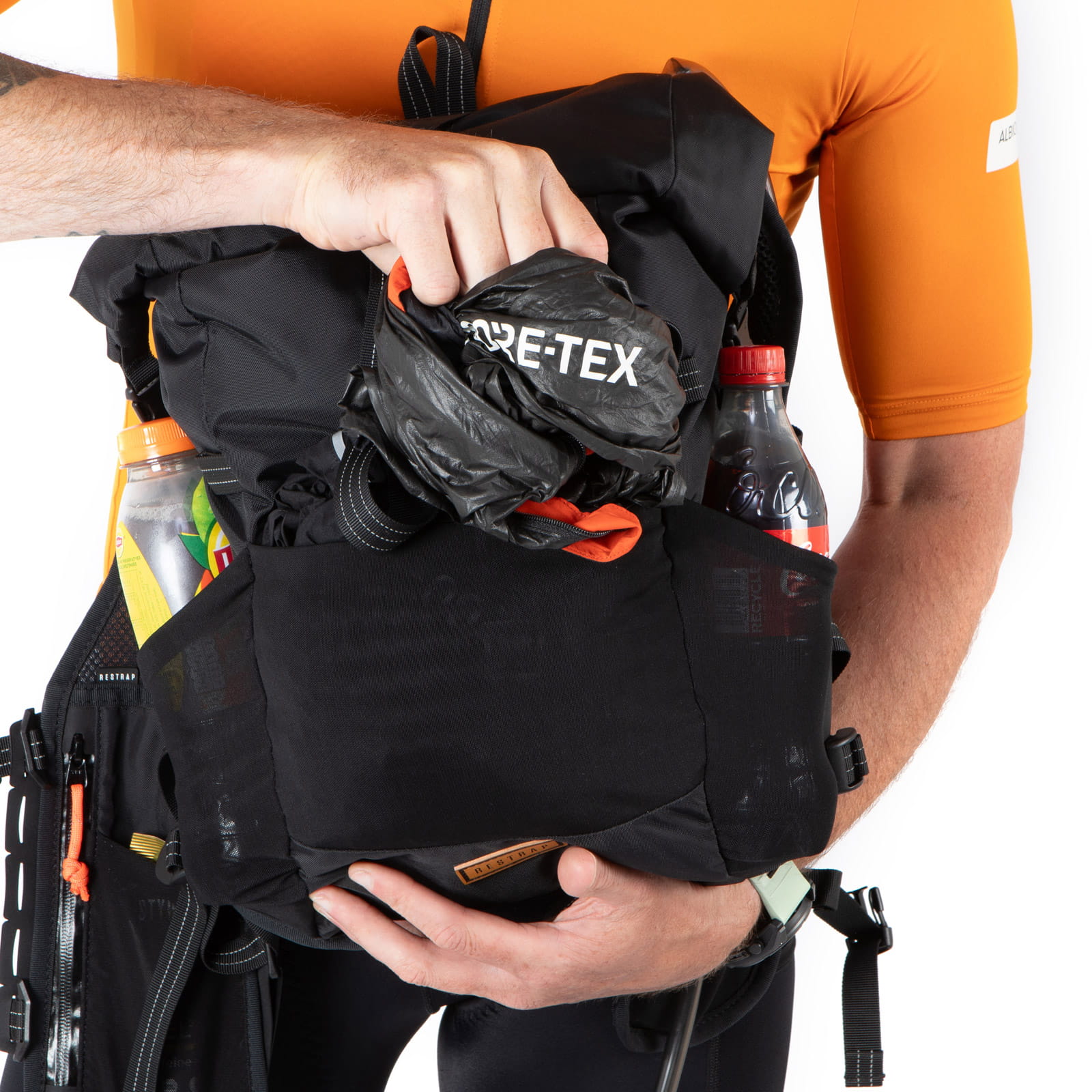 Restrap Rolltop Hydration Vest Detail Mesh