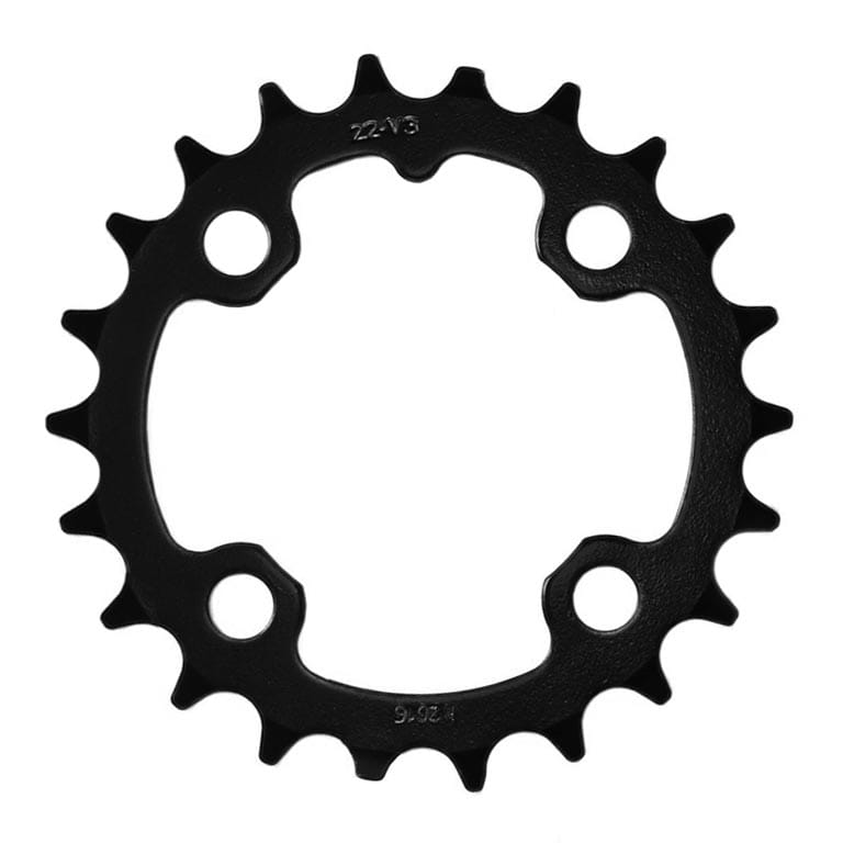 sram-kettenblatt-22-zaehne-v3-lochkreis-64-mm-116215064000 SRAM Kettenblatt MTB 22 Teeth, 64 mm Lochkreis Stahl Black 11.6215.064.000