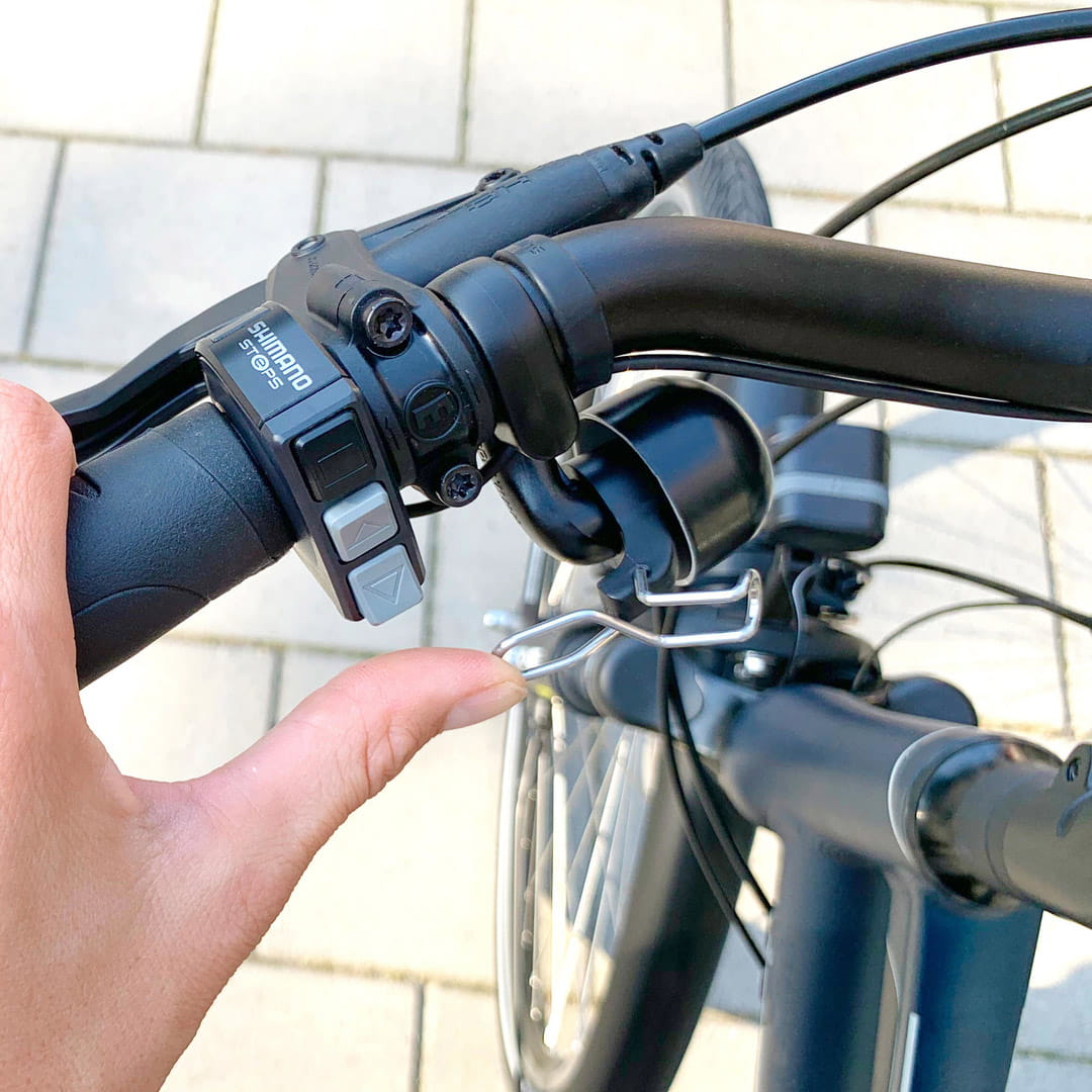 Widek E-Bike Glocke Fahrradklingel Schwarz