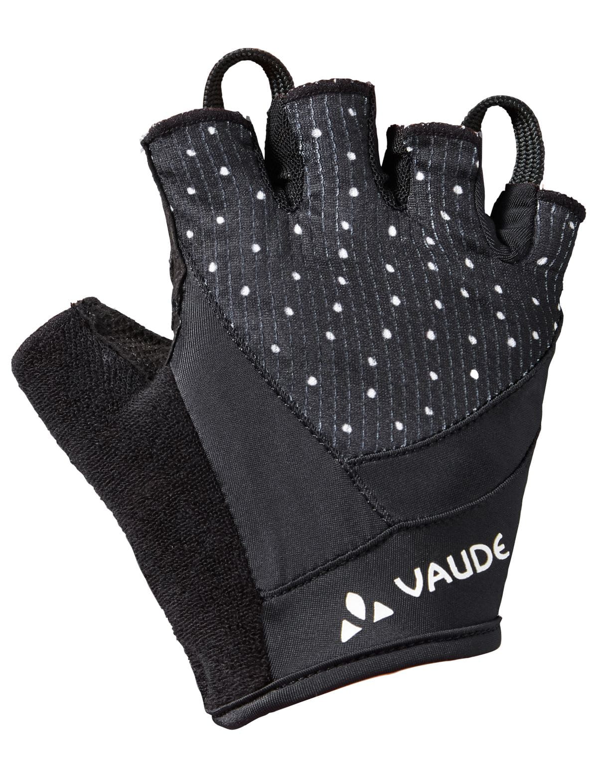 vaude-womens-advanced-gloves-ii-black-001 VAUDE Womens Advanced Gloves II Halbfinger Handschuhe